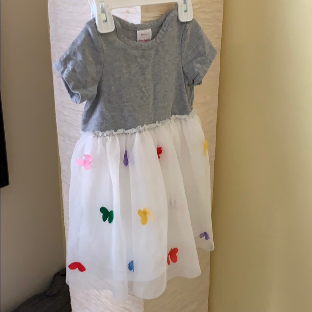 Baby dress with butterflies, 2T, Hanna Andersson